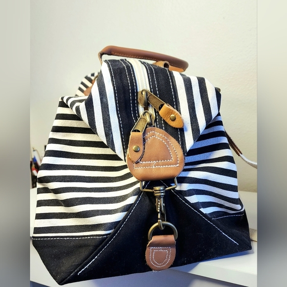 ‼️Sale‼️High Quality 20 Oz Bag With Leather Elements FAST SHIPPING 📦 - Picture 10 of 15